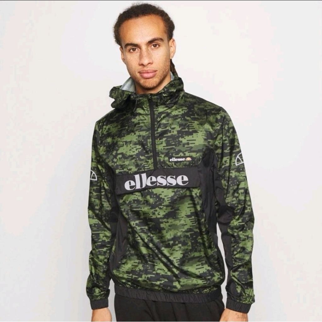 Ellesse Cosona Overhead Jacket Camo Original