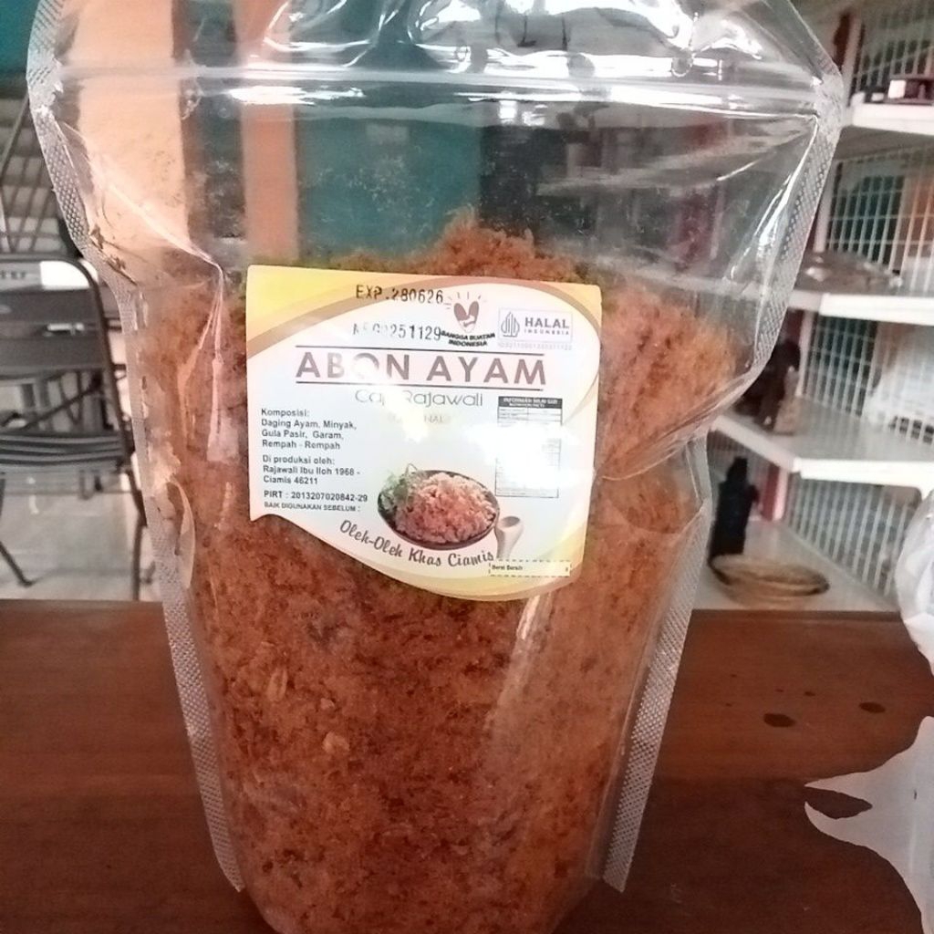 Abon ayam rajawali 500 gr