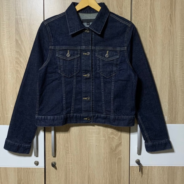 Uniqlo Jaket Jeans Indigo L