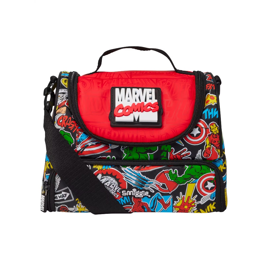 NEW PROMO Tas bekal smigle anak marvel series lunchbag anak laki-laki marvel