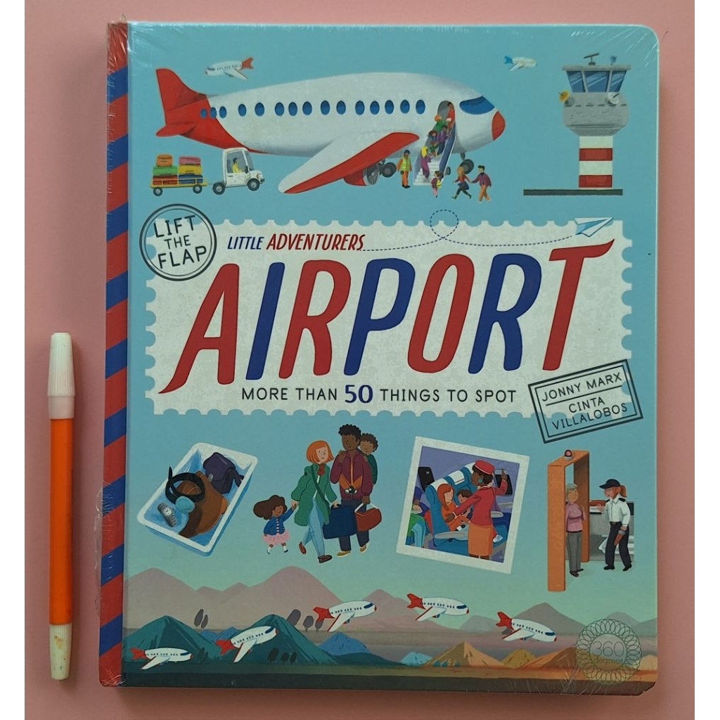 Lift the Flap Little Adventures Airport