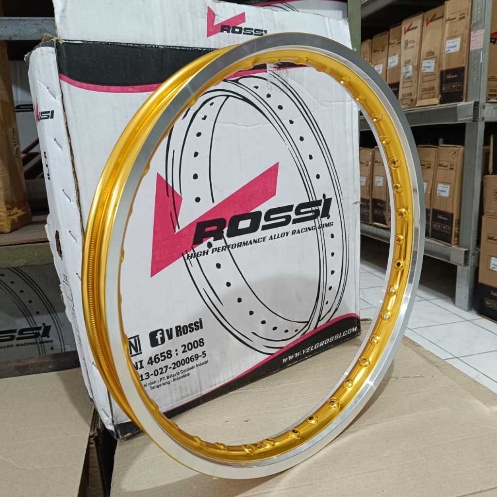 COD Velg Almini Rossyi2Tone 140-17, 160-17 / rim Aluminium VRossi Two Tone / Veleg Rossi 140 17, 160