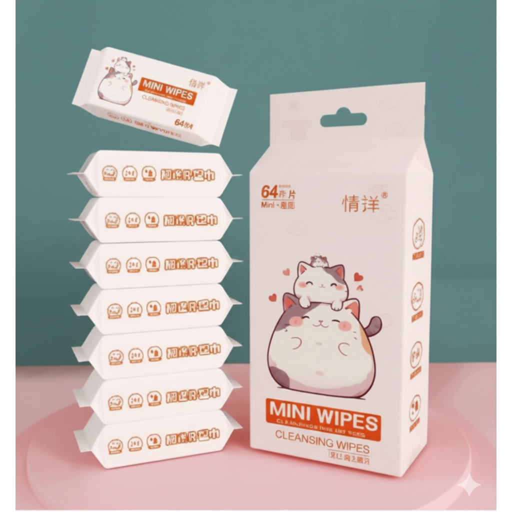 1 Koli Tisu Basah 1 koli isi 70 Pack Stok Besar