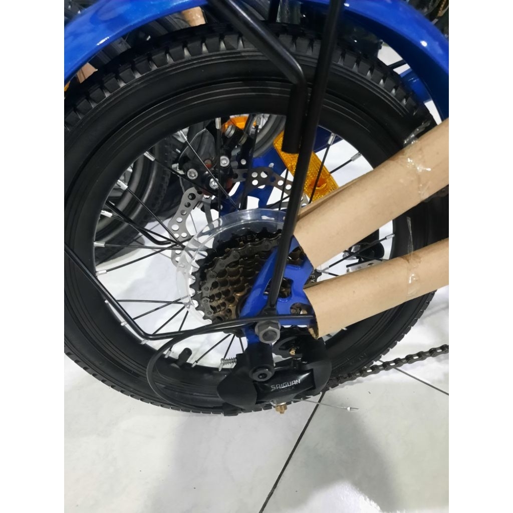 sepeda lipat 16 inch 20 inch trex cakram