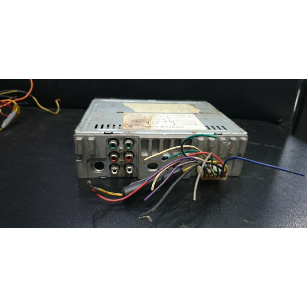 Single din Dvd USB aux Beltech cd gak baca