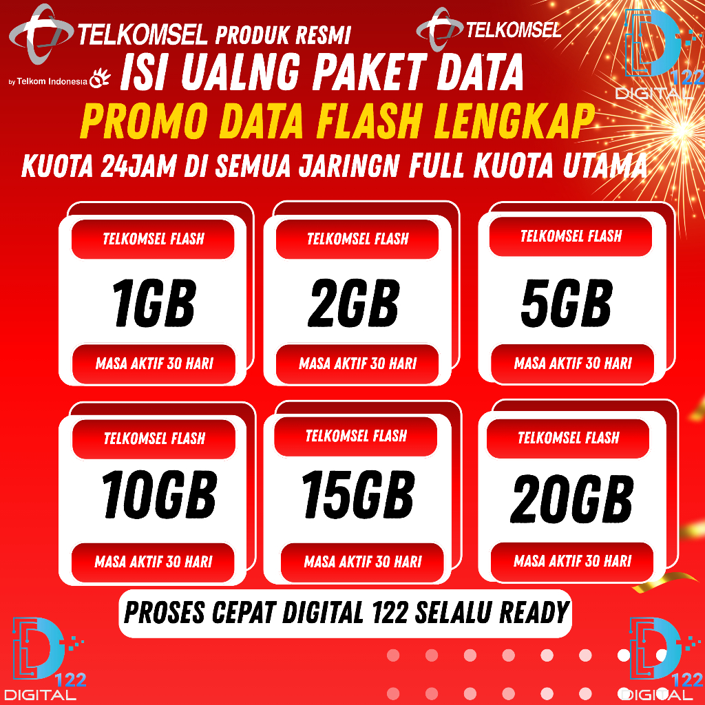 PROMO PAKET DATA TELKOMSEL FULL 24JAM TANPA PEMBAGIAN, pilih paket HARIAN/MINGGUAN lengkap, PROSES C