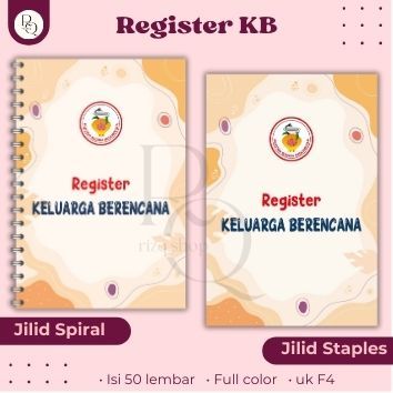 Register Keluarga Berencana, register kb, buku register