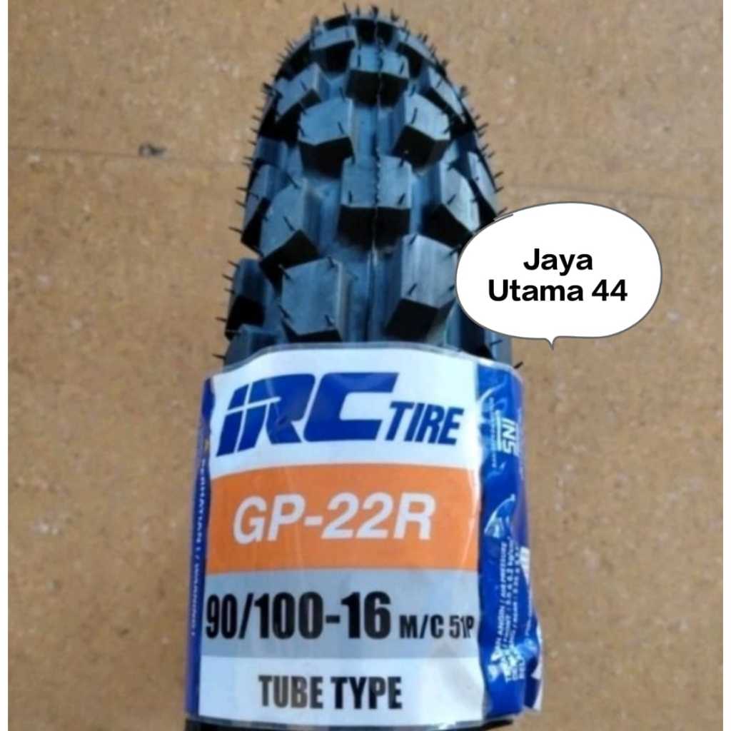 Ban Luar IRC 90/100-16 GP22 Tubetype Ban Trail Tahu ring 16