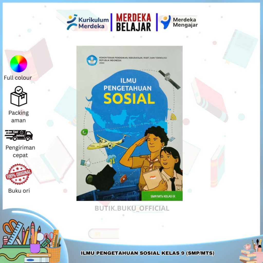 BUKU SISWA IPS KELAS 9 KURIKULUM MERDEKA SMP