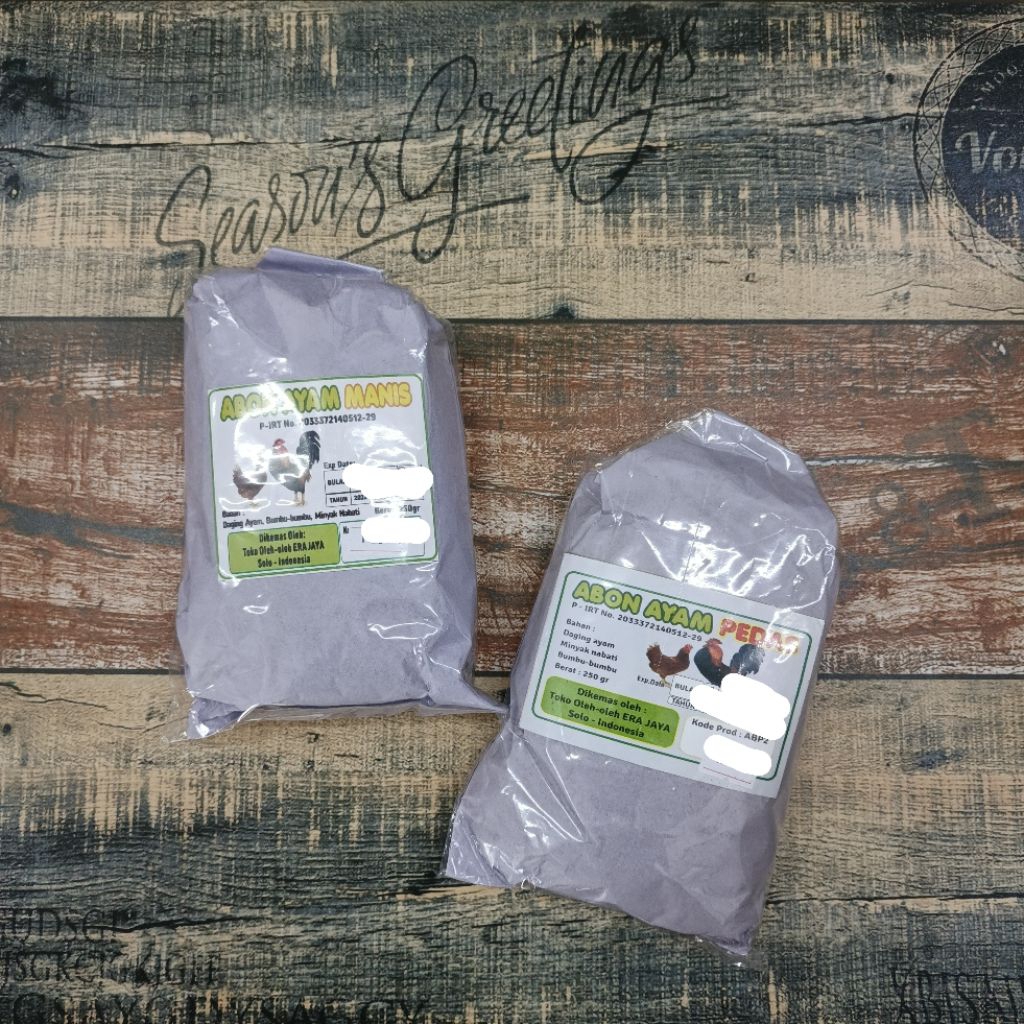 ABON AYAM ERA JAYA KHAS SOLO 250Gram