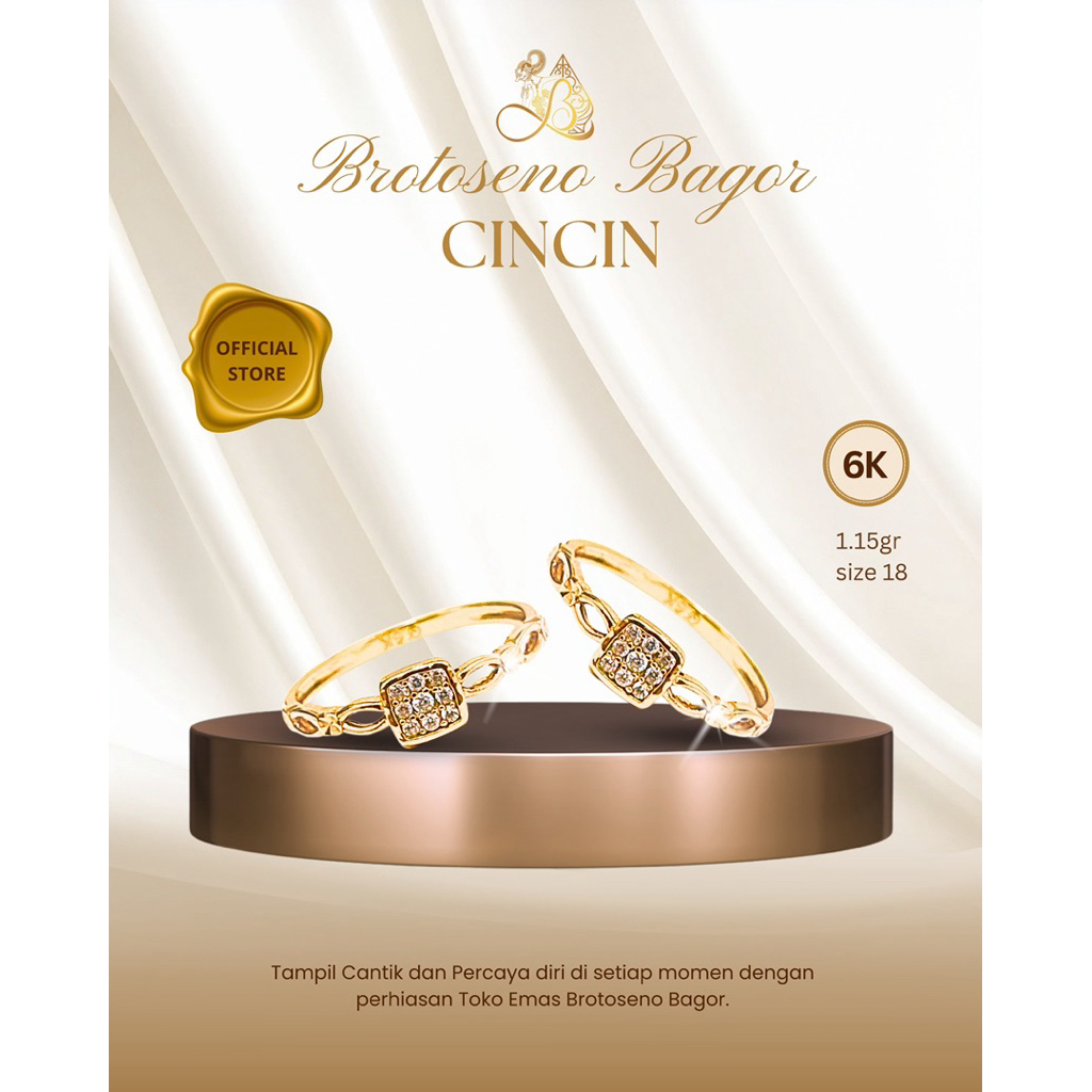 BROTOSENO BAGOR | CINCIN EMAS  MATA MODEL | CINCIN WANITA