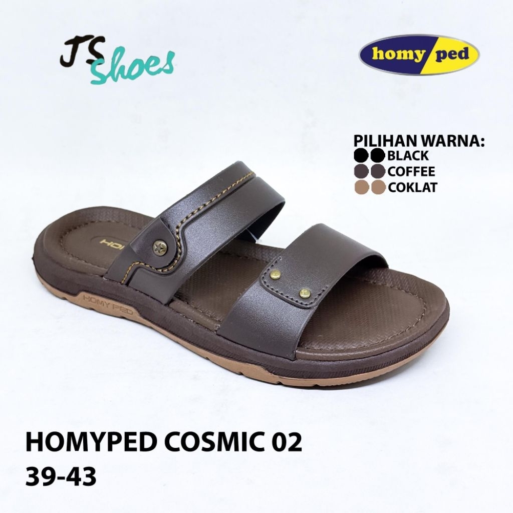 HOMYPED COSMIC 02 - SANDAL SLOP CASUAL PRIA DEWASA MERK HOMYPED ORIGINAL