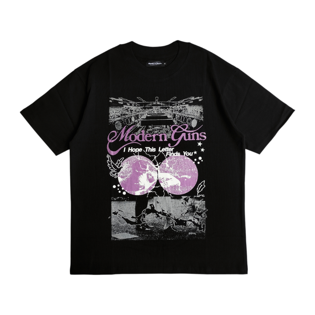 TSHIRT MODERN GUNS - THE LETTER