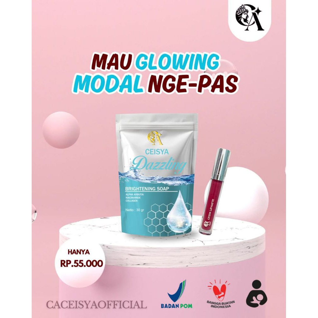 Combo Ceisya dazzling & ceisya lipmate