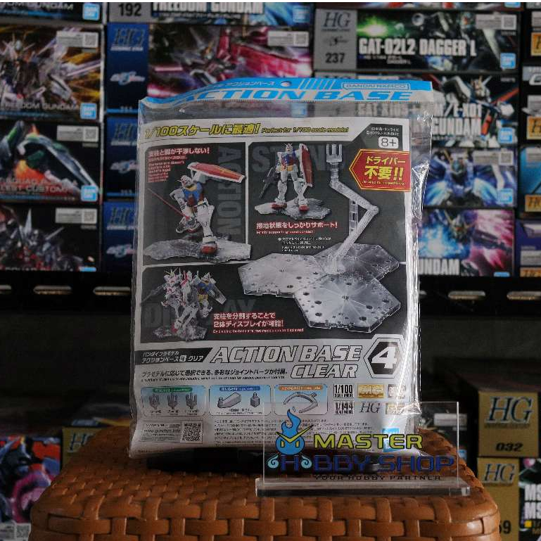 Bandai Action Base 4 Clear