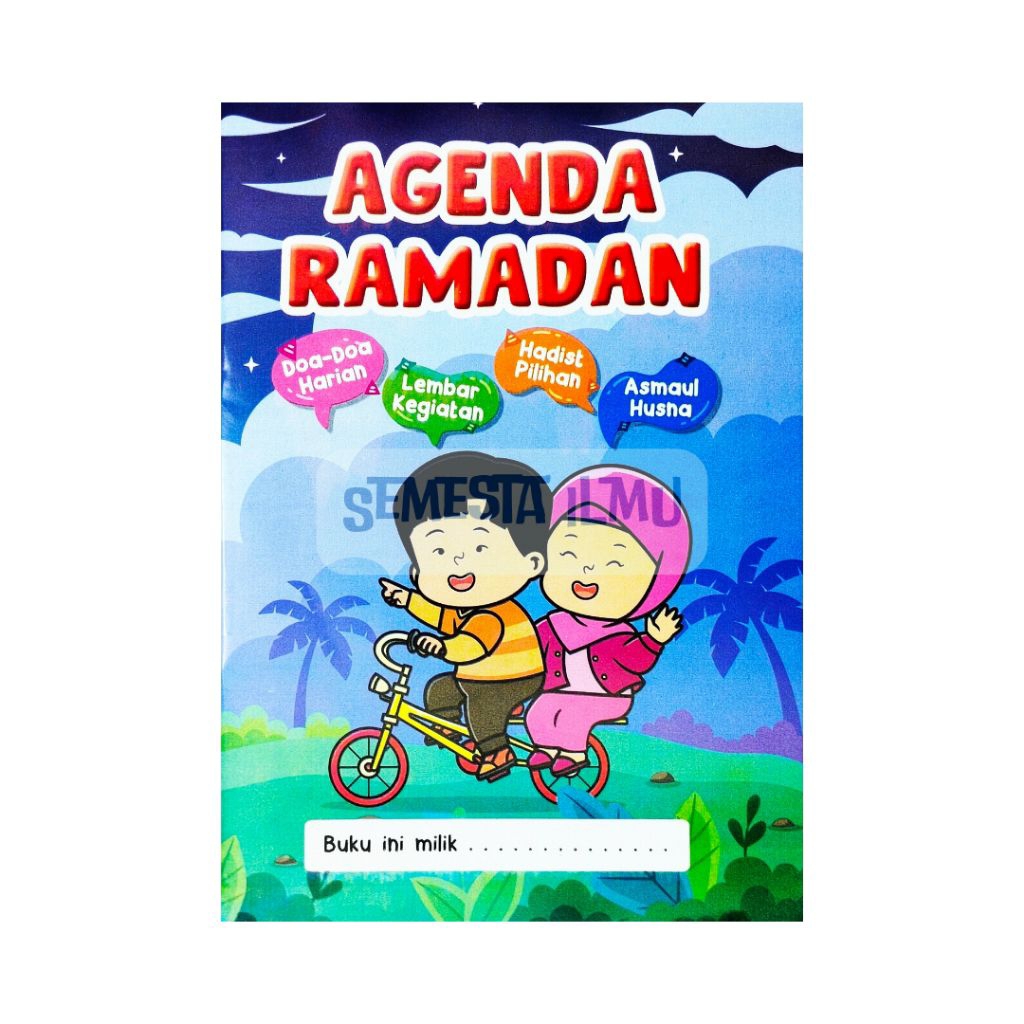 Buku Aktivitas Anak TK Agenda Ramadhan Bintang Pendidikan