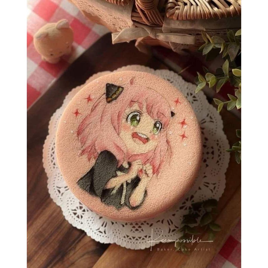 Edible Print Gelato Cake