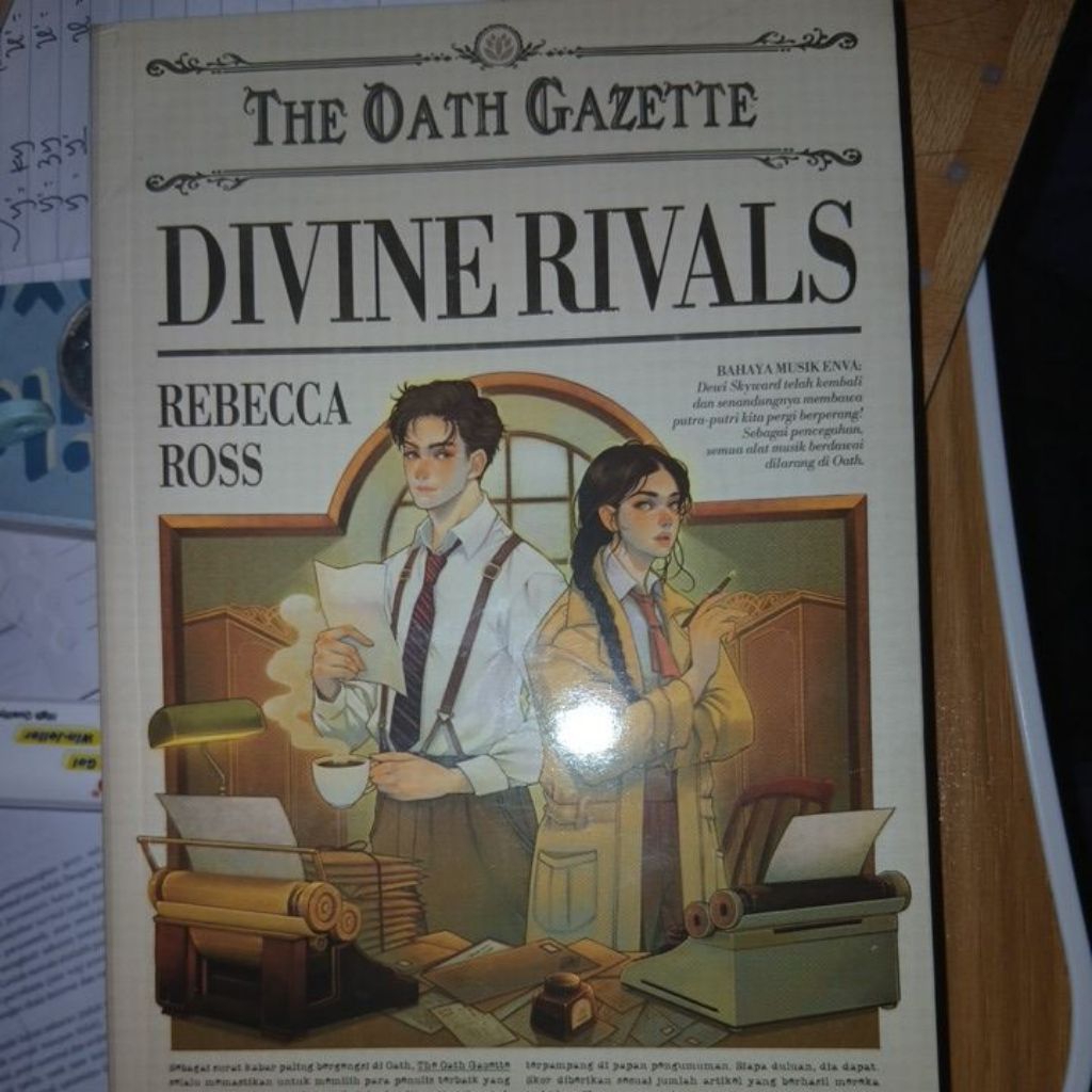 PRELOVED DIVINE RIVALS (CEK DESKRIPSI)