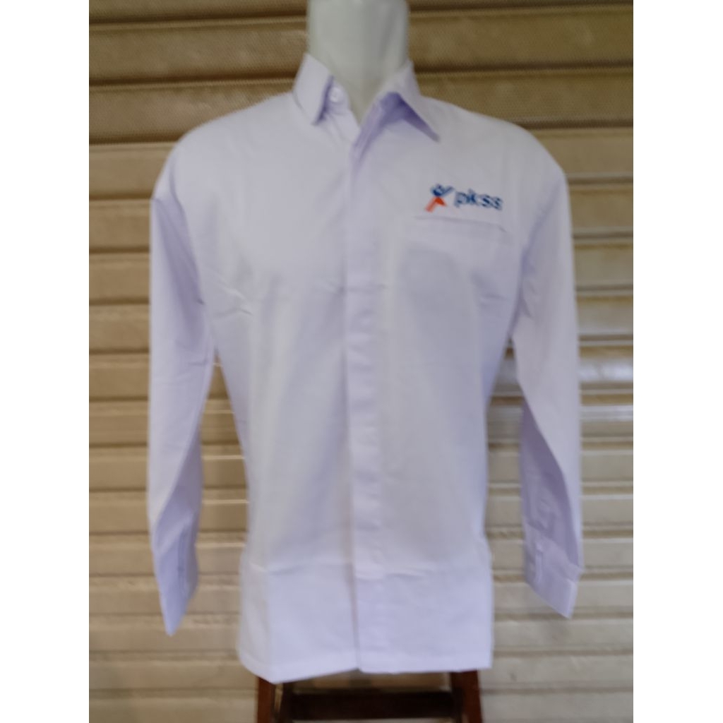 kemeja PKSS Seragam PKSS Putih Panjang