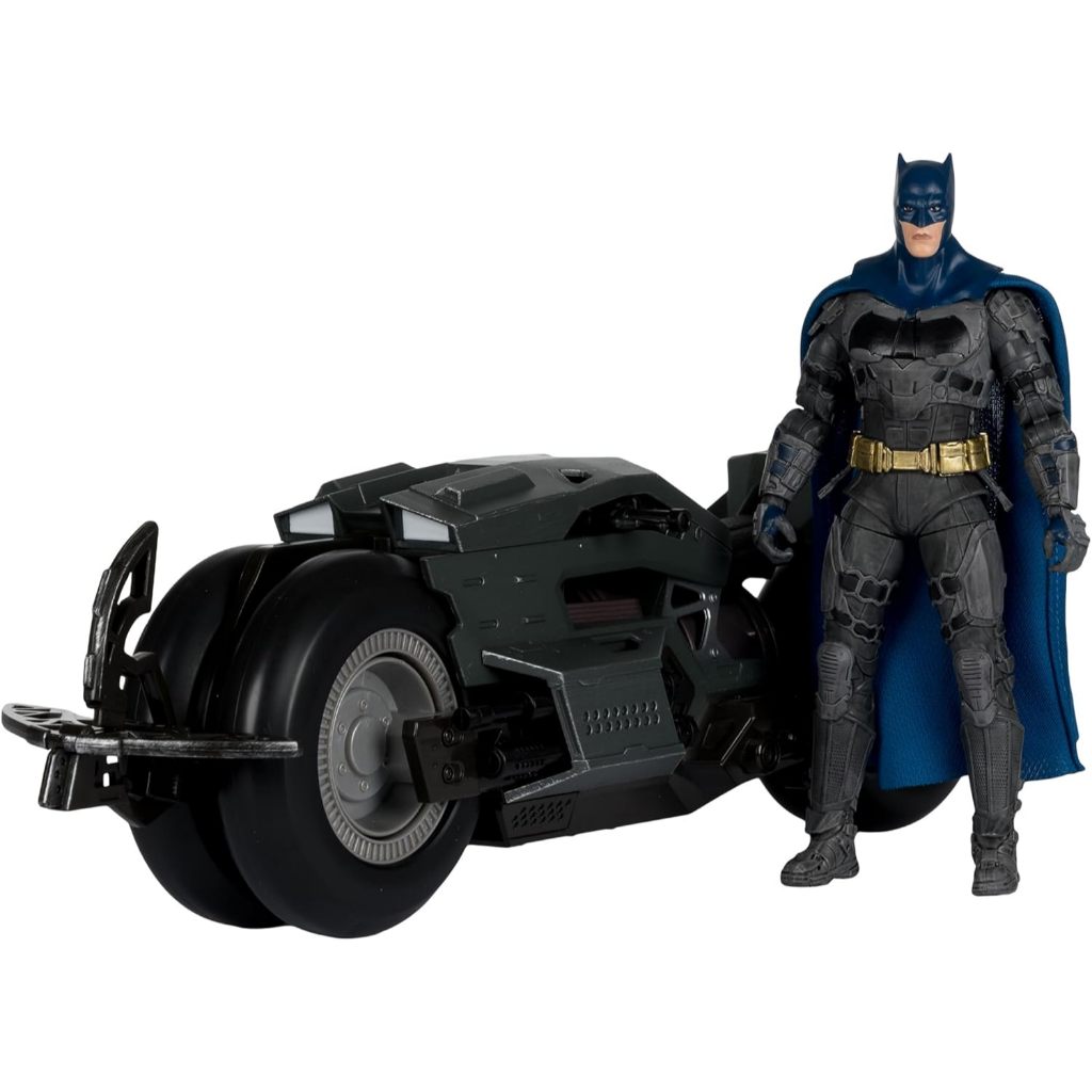 McFarlane DC Multiverse Batman & Batcycle (The Flash) 7-Inch Action Figure and Vehicle (Pack of 2)