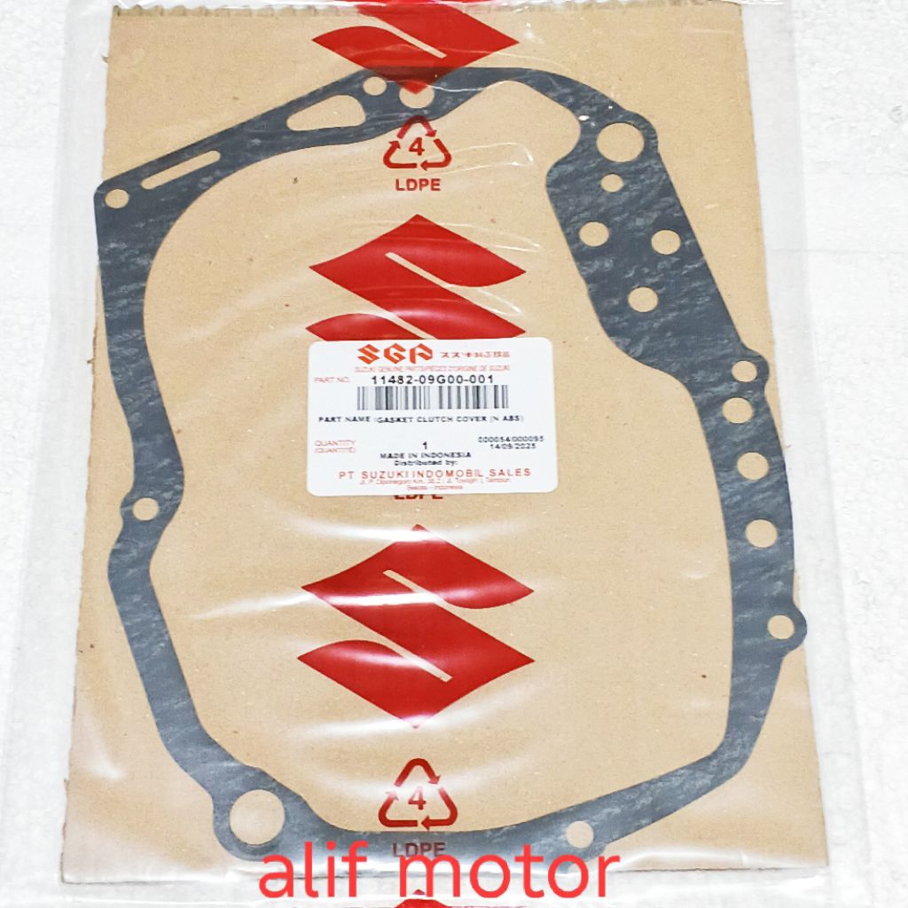 Perpak/gasket/Paking Bak Kopling Suzuki Smash Lama 110 Smash New Original SGP