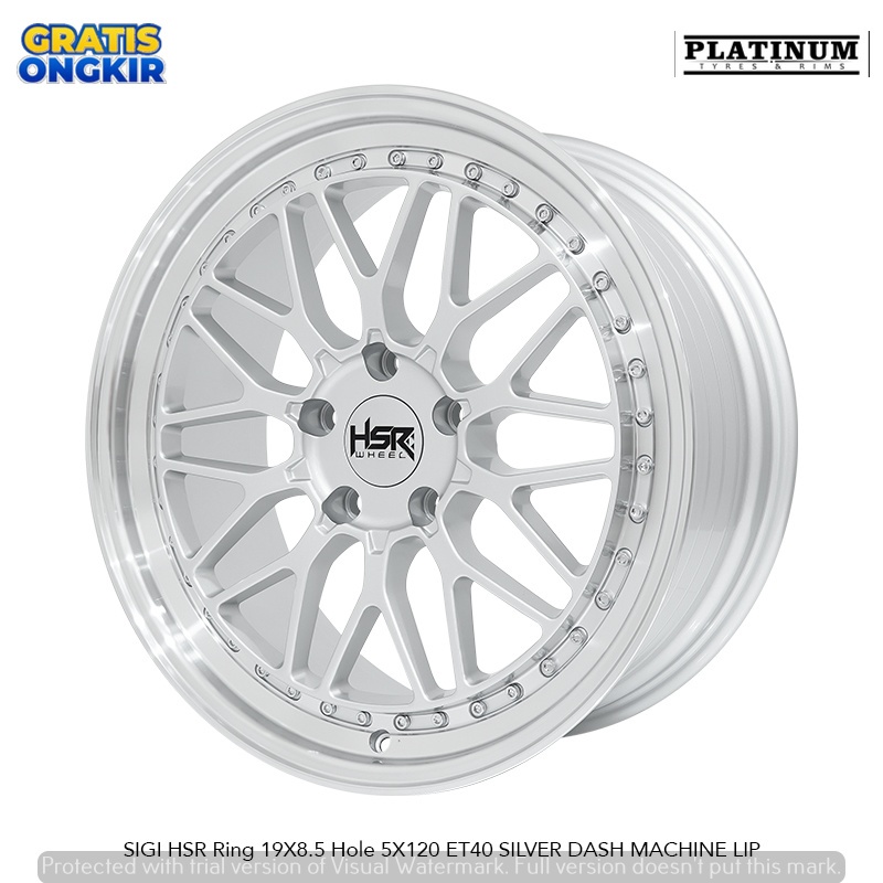Velg racing mobil mini Countryman bmw R19 hsr sigi pcd 5x120 - jual velg racing r19 pcd 5x120