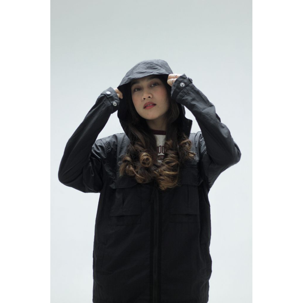 Troublemaker - Overshirt Hoodie - Cervelo Black