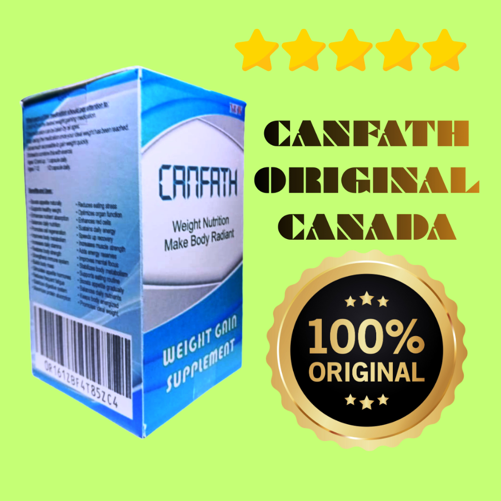OBAT PENGGEMUK BADAN PERMANEN CANFATH ORIGINAL SUPLEMEN HERBAL ASLI TERJAMIN BPOM