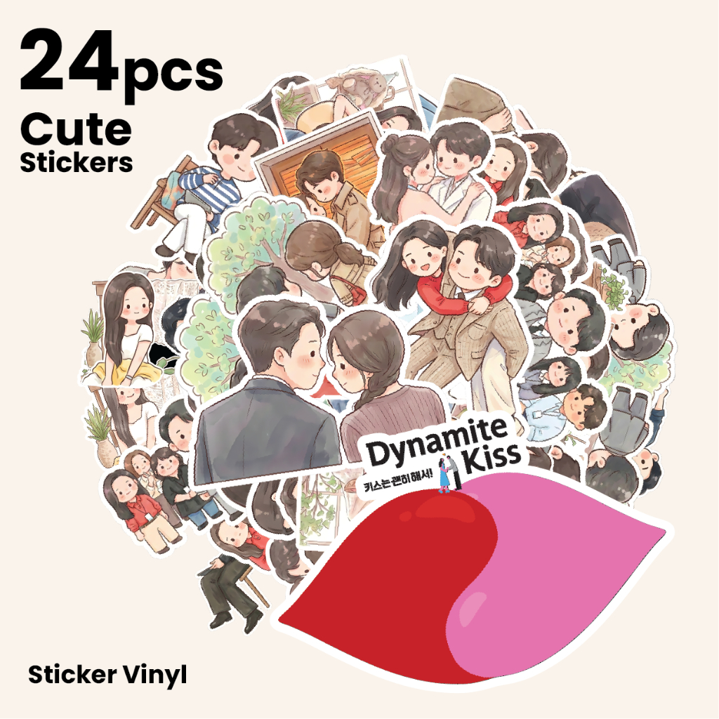 Dynamite Kiss Sticker Vinyl Netflix Drama Korea