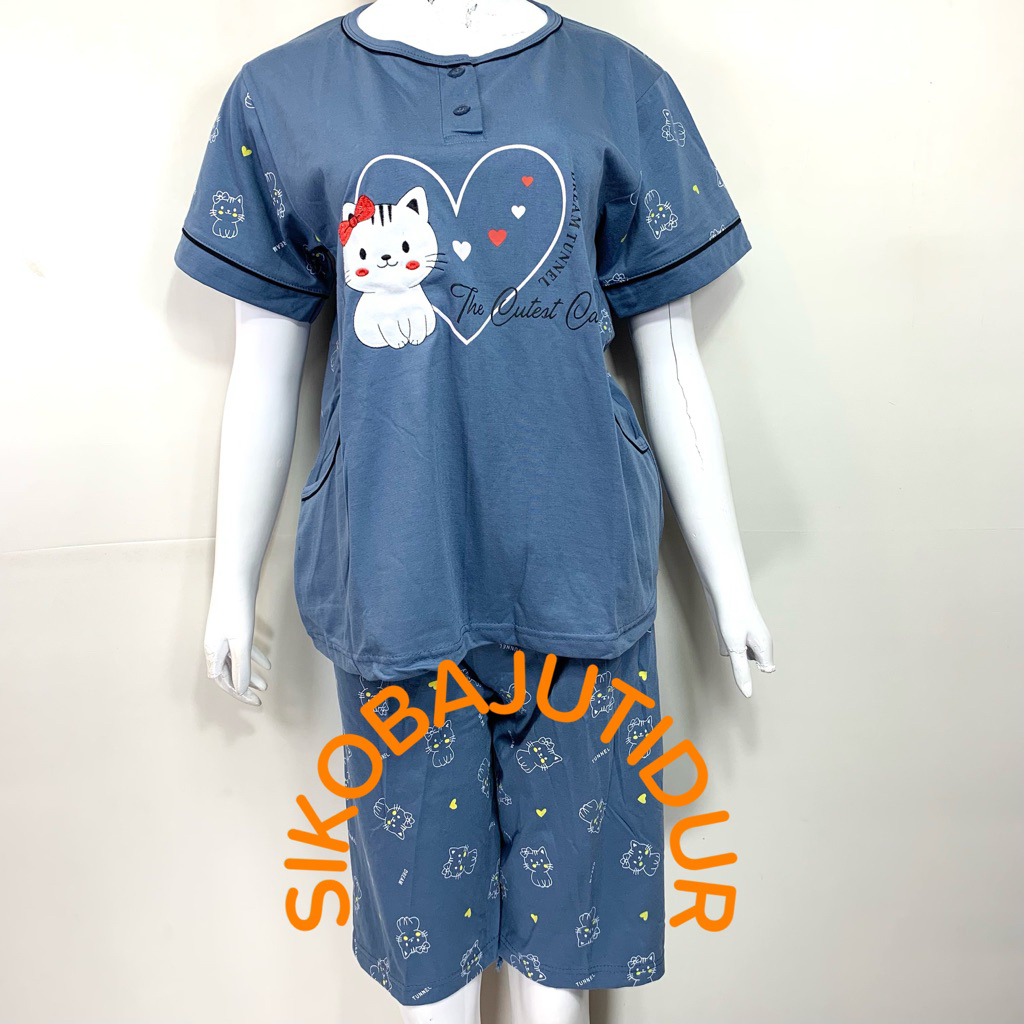 3/4 TESSA BAJU TIDUR | BAJU TIDUR WANITA DEWASA