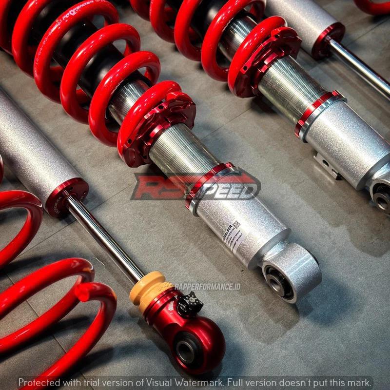 COILOVER FROFENDER RED HSR FRONT REAR UNTUK TOYOTA INNOVA DIESEL