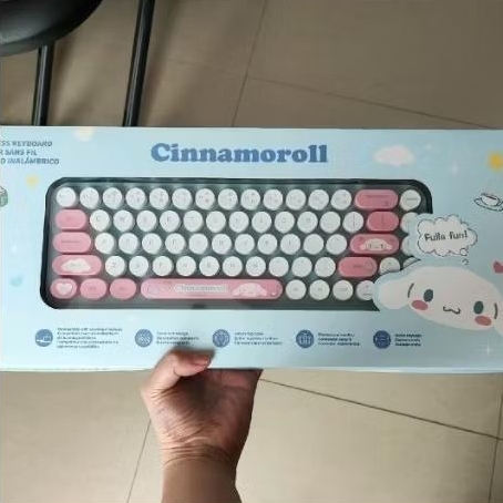 Keyboard Wireless Cinnamoroll Sanrio Miniso