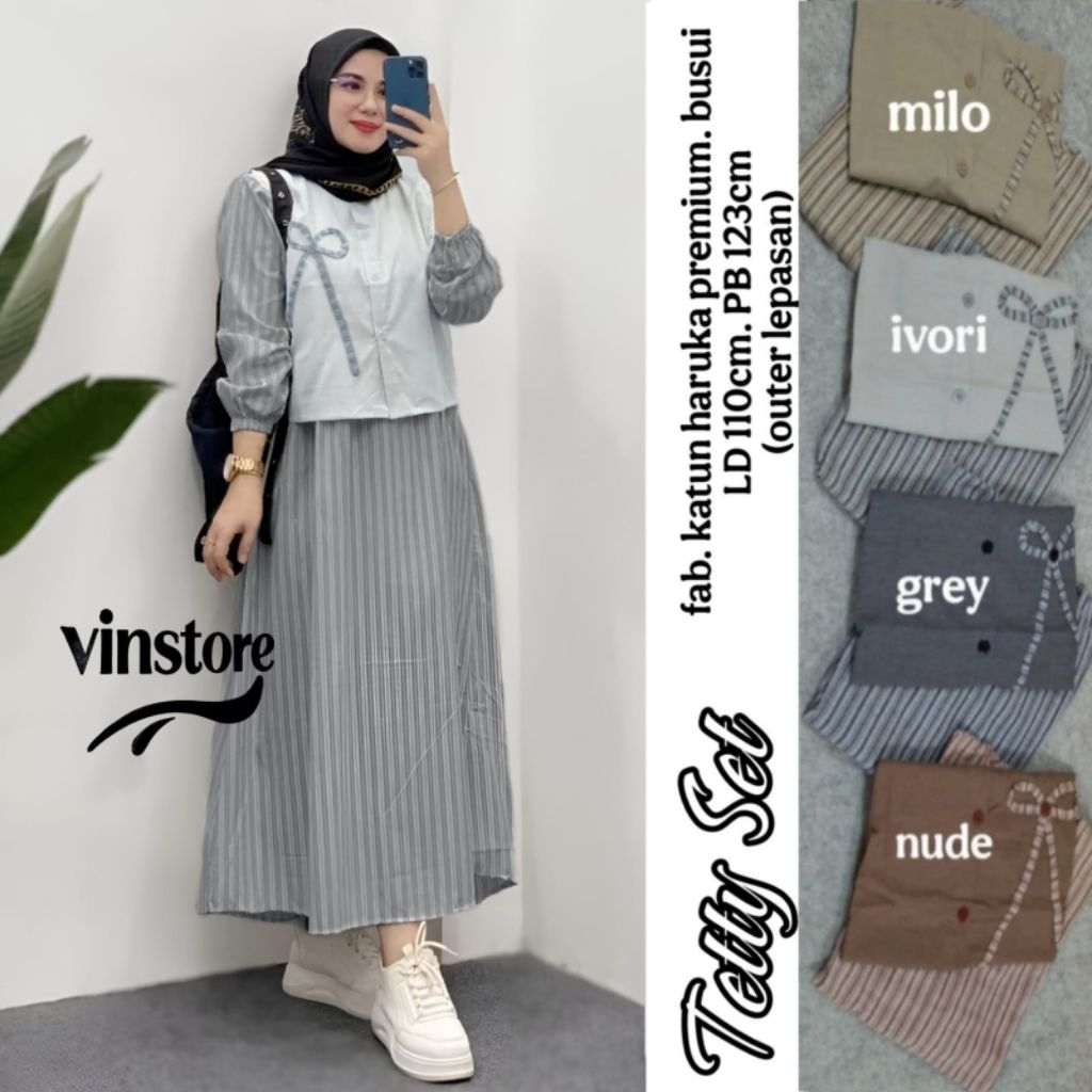 (COD) TETTY SET // ORIGINAL VINSTORE // BEST QUALITY