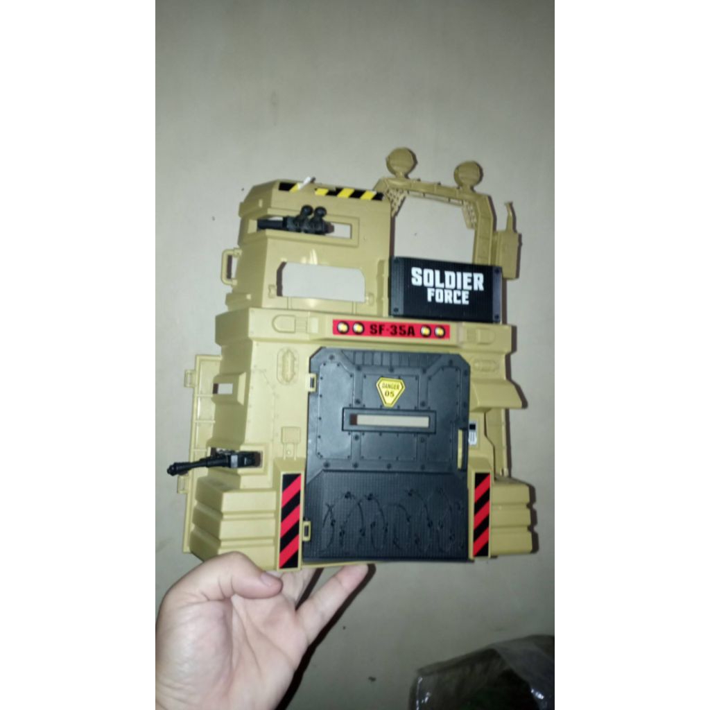 part gerbang markas tentara army chapmei bekas