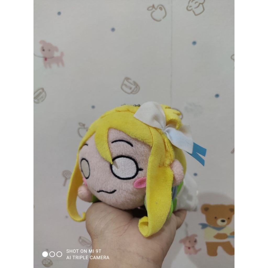 ganci boneka anime nesoberi love live ohara mari