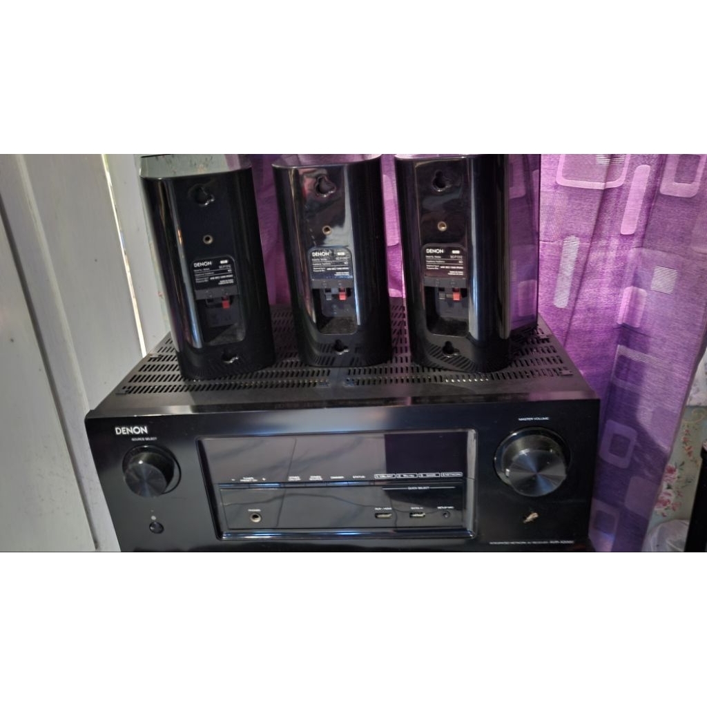 ampli denon avr x2000 kondisi matitotal plus speaker Denon