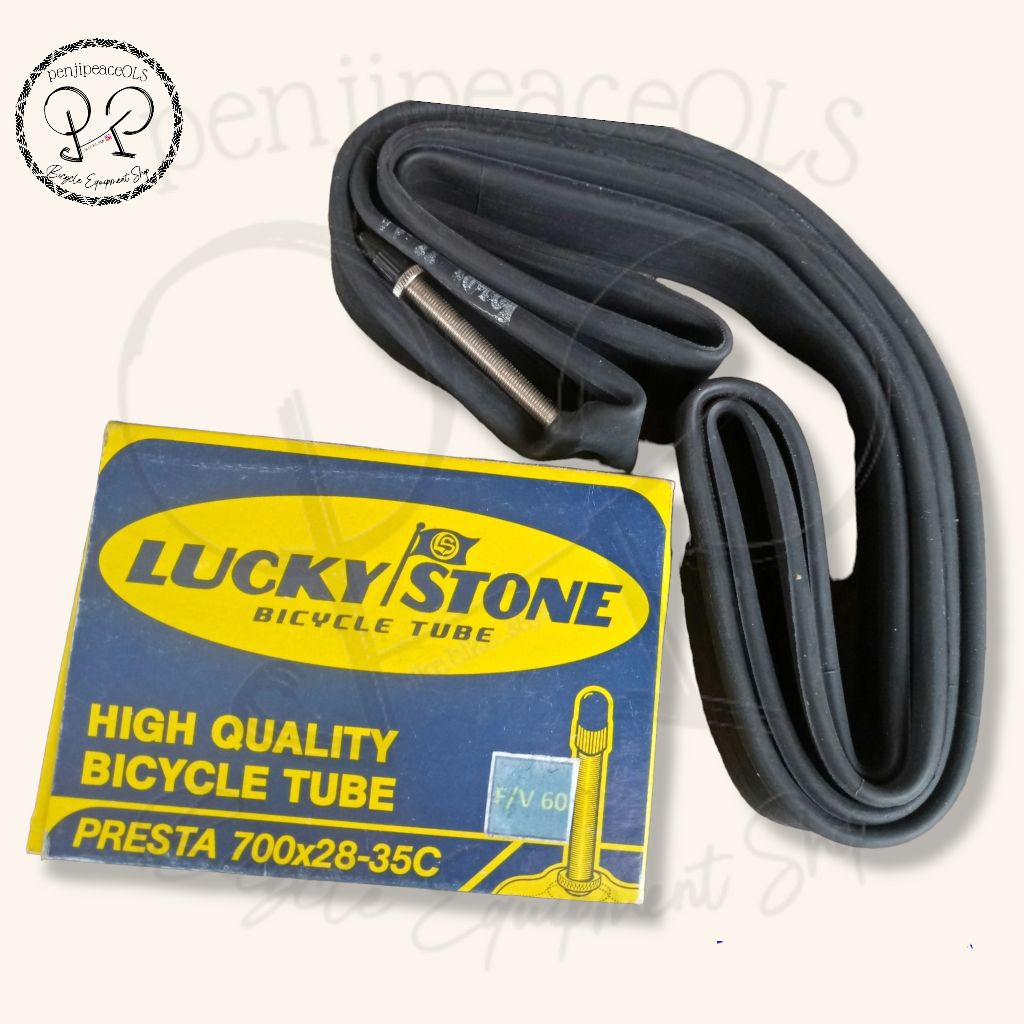 ban dalam lucky stone 700 x 28-35c ban dalam sepeda 700x28c 700x35c ban dalam roadbike ban gravel ba