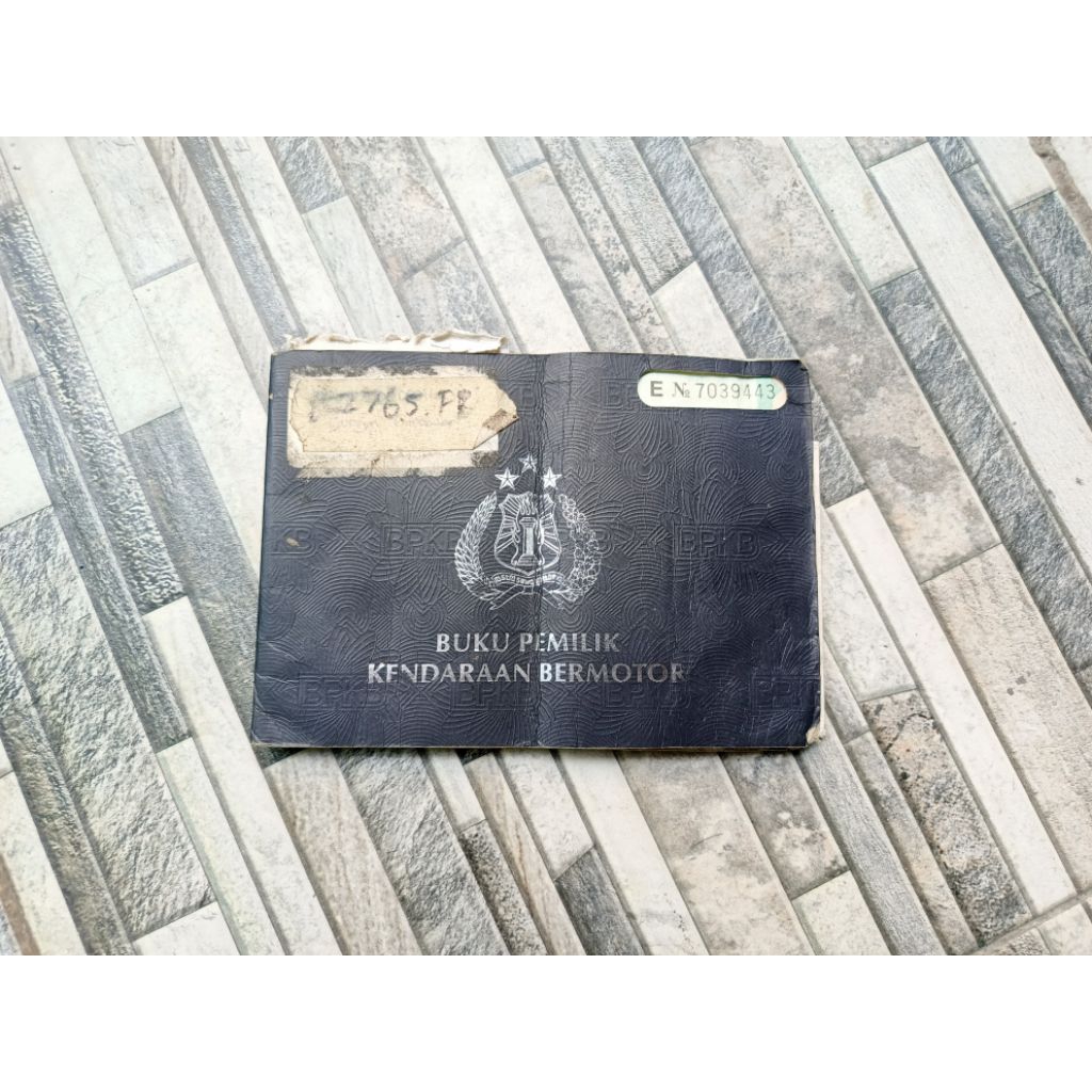 ppkb shogun sp FL hitam orange 2007 plat B