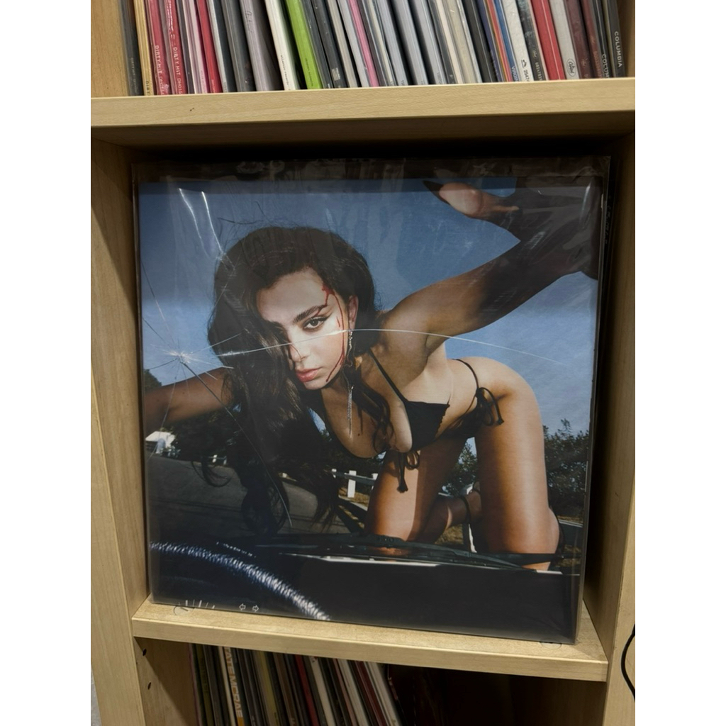 [READY] charli xcx crash standard black vinyl LP