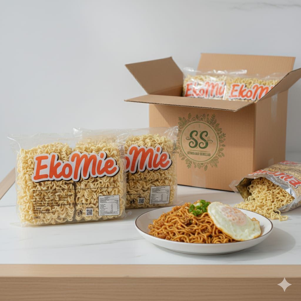 Eko Mie Kering Kemasan 550gr