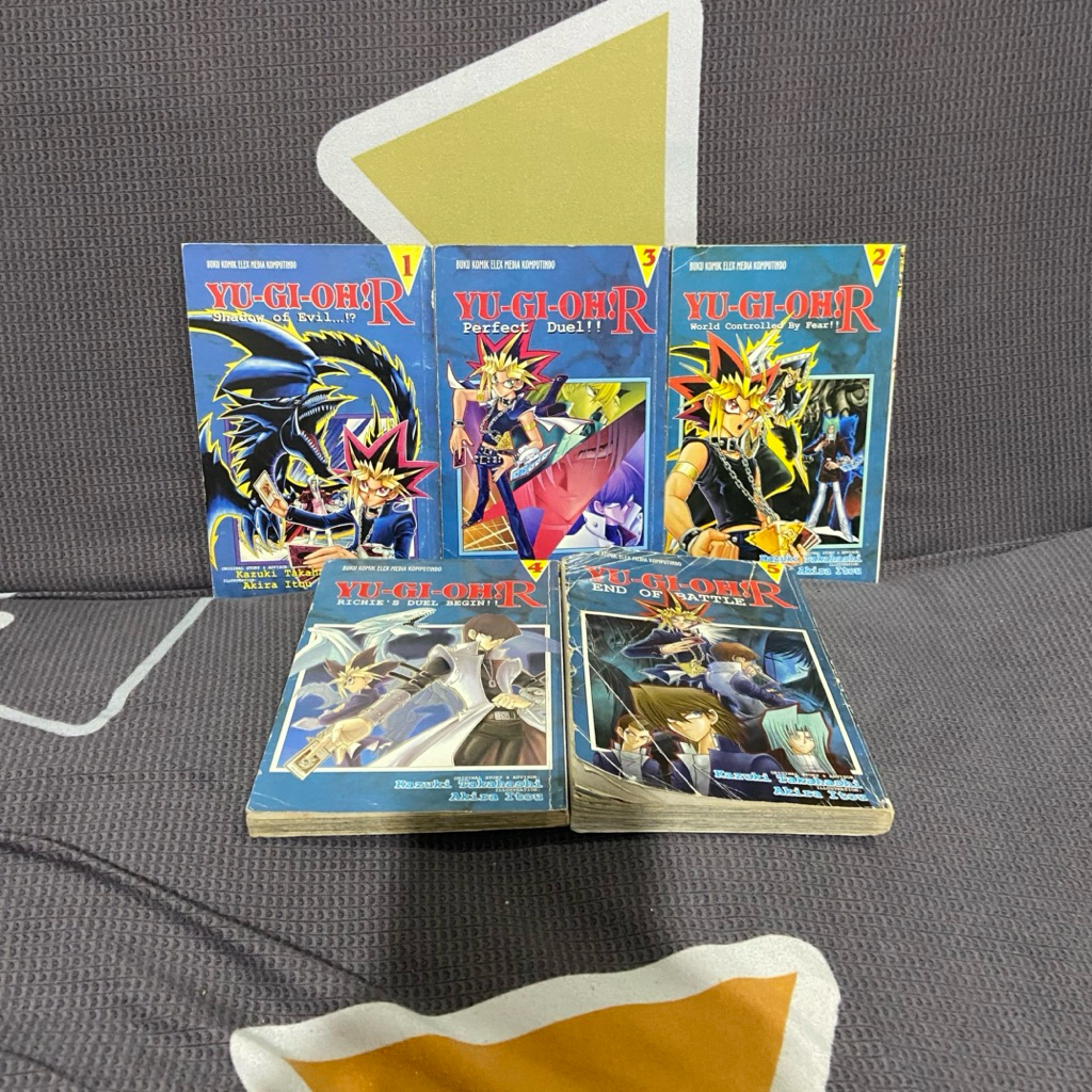 Paket Komik Yu Gi Oh R Yugioh R Vol 1-5 Tamat Set Lengkap