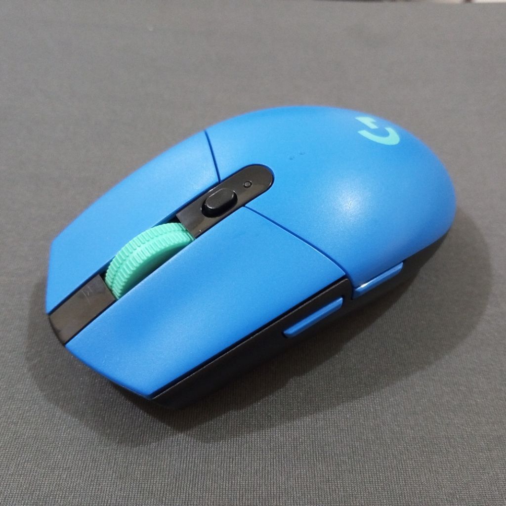 Mouse Gaming Logitech G304 Lightspeed Mod Blue Black Bekas