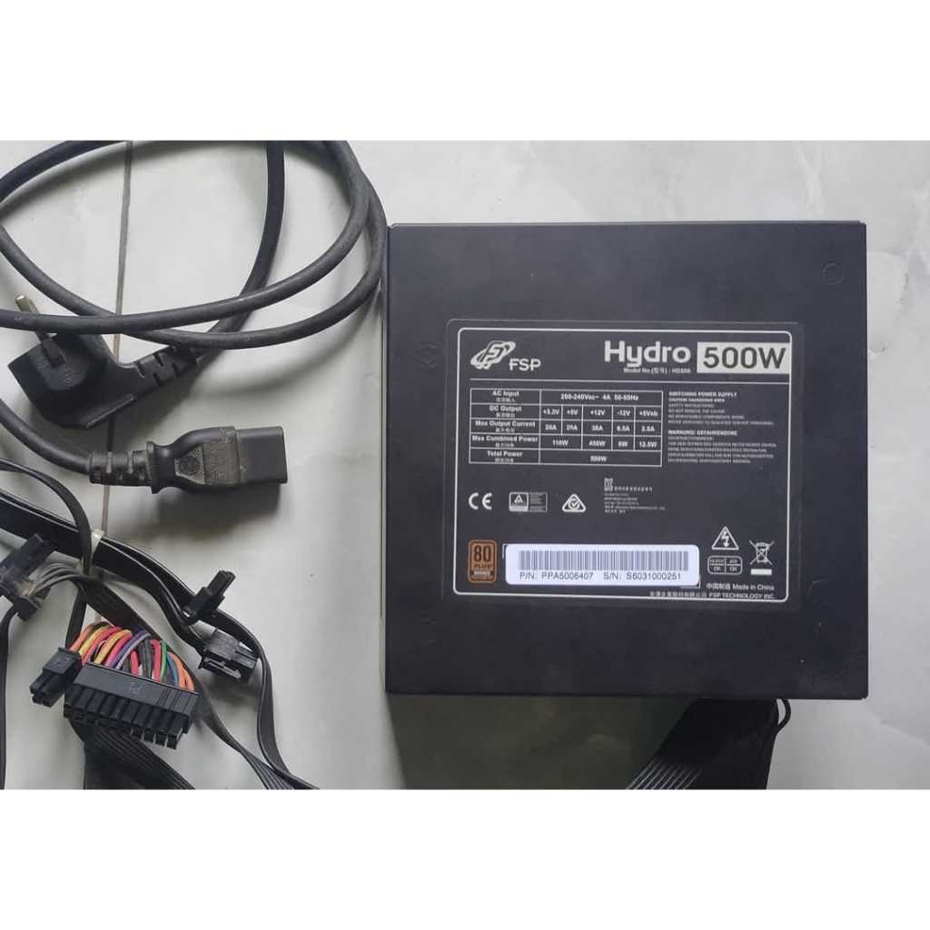 PSU FSP Hydro 500w 80+ bronze