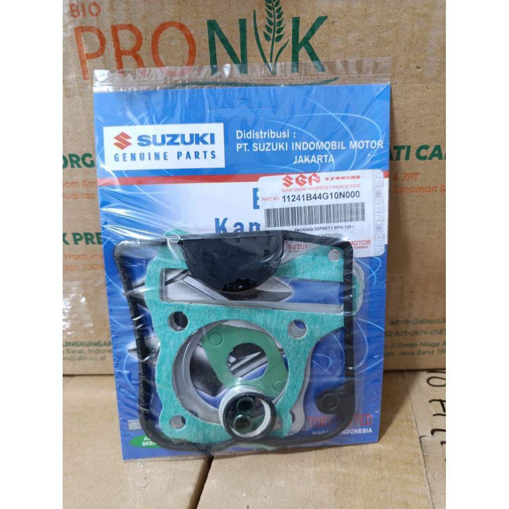 PAKING TOP SET SUZUKI SPIN 125
