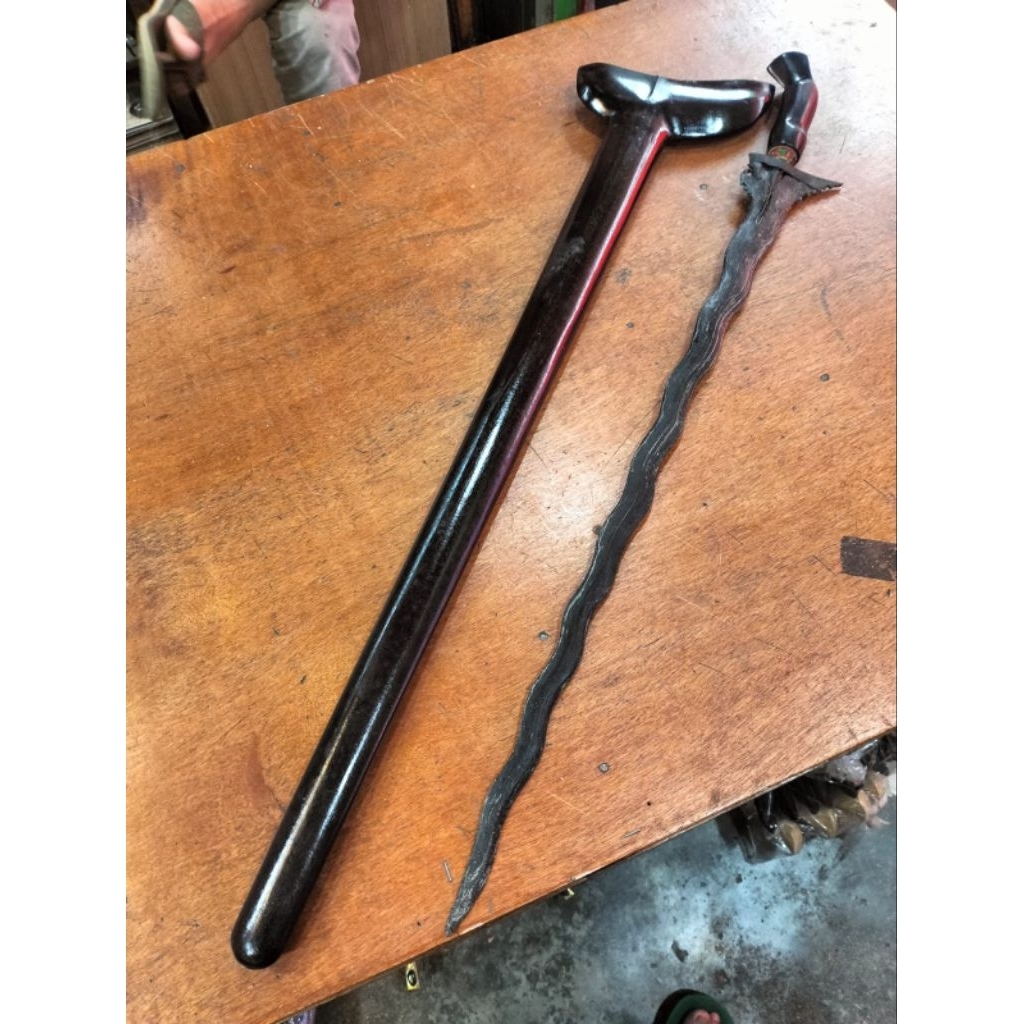koleksi keris jumbo/keris kembang kacang jumbo asli solo