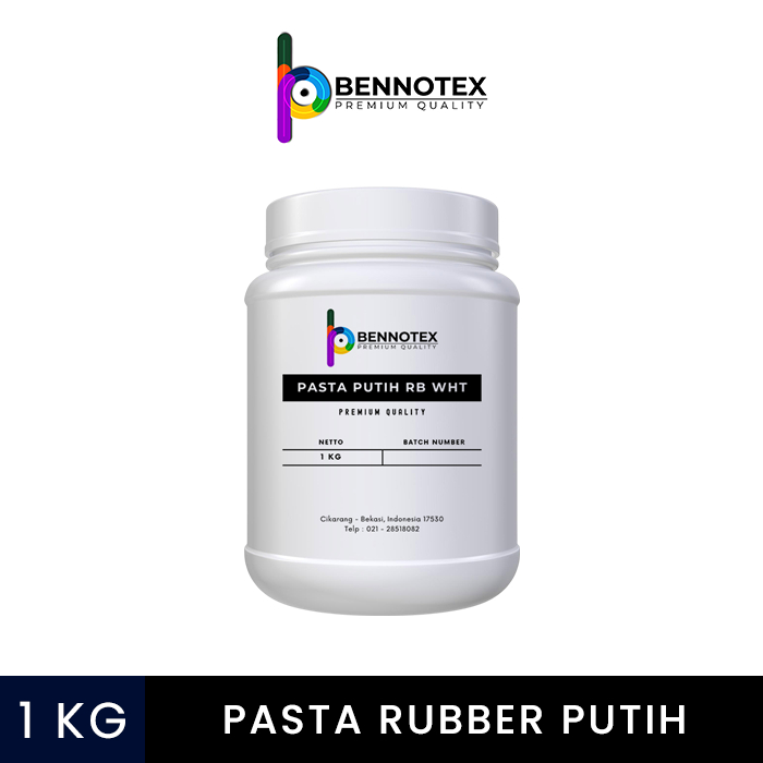 PASTA PUTIH RUBBER SABLON KAOS CAT SABLON PUTIH 1 KG