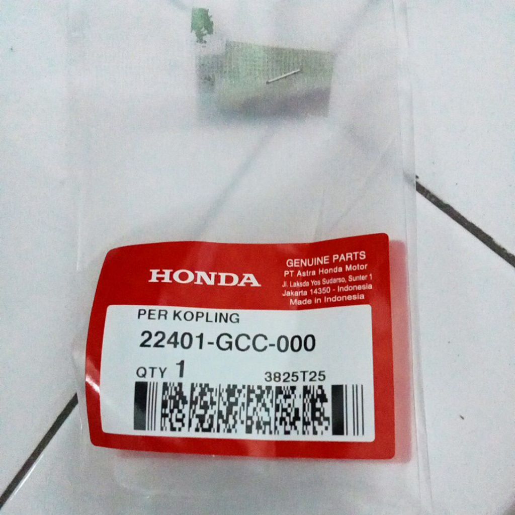 22401GCC000 – SPRING CLUTCH, PER KAMPAS GANDA, PER KOPLING, PER SENTRIK BEAT ESP, SCOOPY ESP, VARIO 