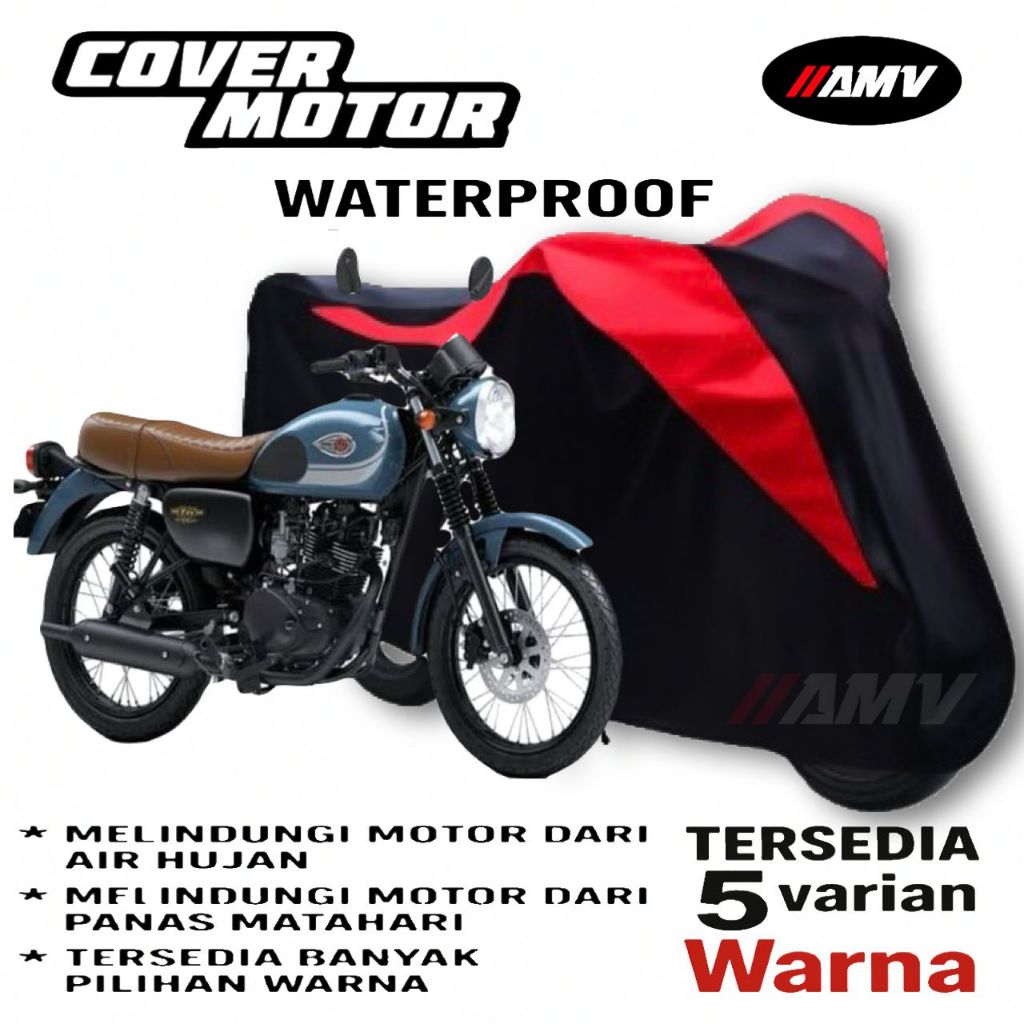 Sarung Motor Kawasaki W175 / Cover Motor Kawasaki W175