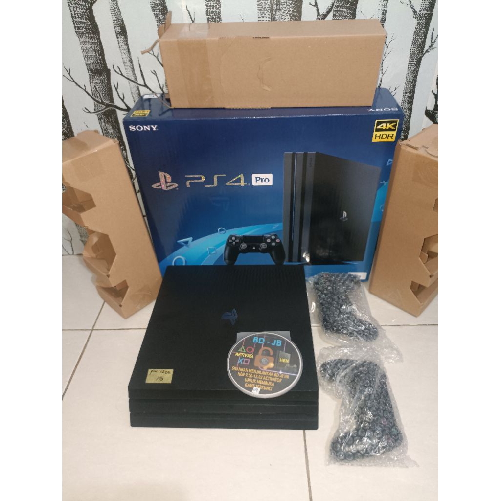 ps4 pro 1tb seri72 hen12