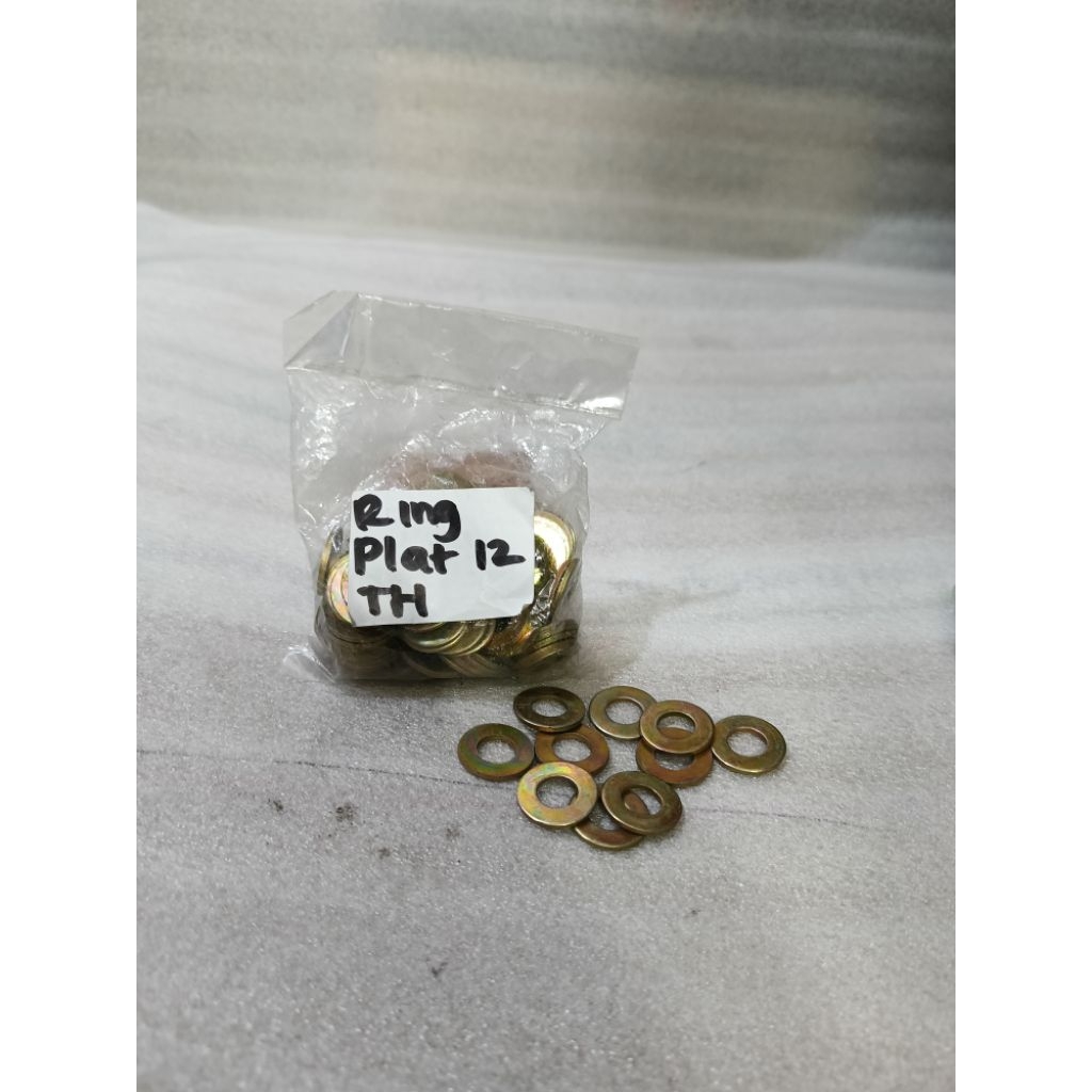 [ISI 10 PCS] RING PLAT 12 LEBAR TEBAL RING PLAT 12 M8 TEBAL